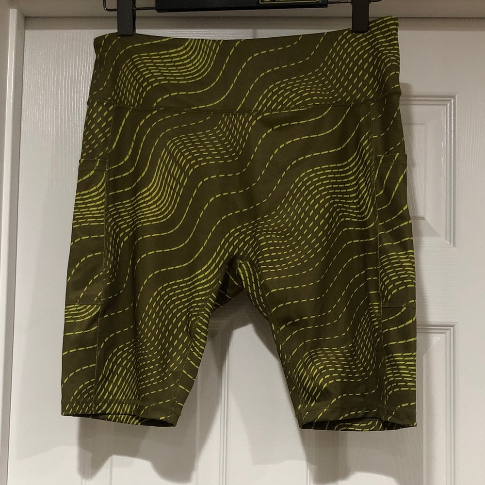 Women’s TomboyX Olive Green Performance Bike Shorts